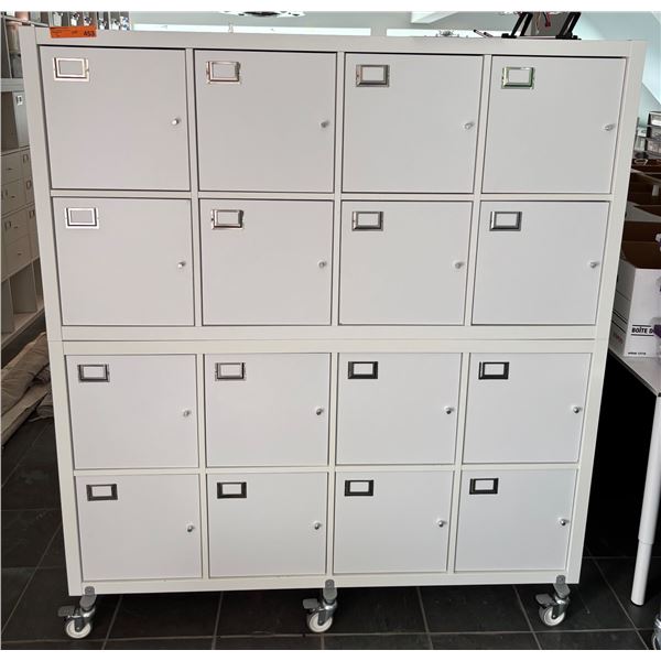 Rolling Storage Shelf (Approx. 58 L x 64in H x 15.5in D - Bidder Responsible For Removal MUST BRING 