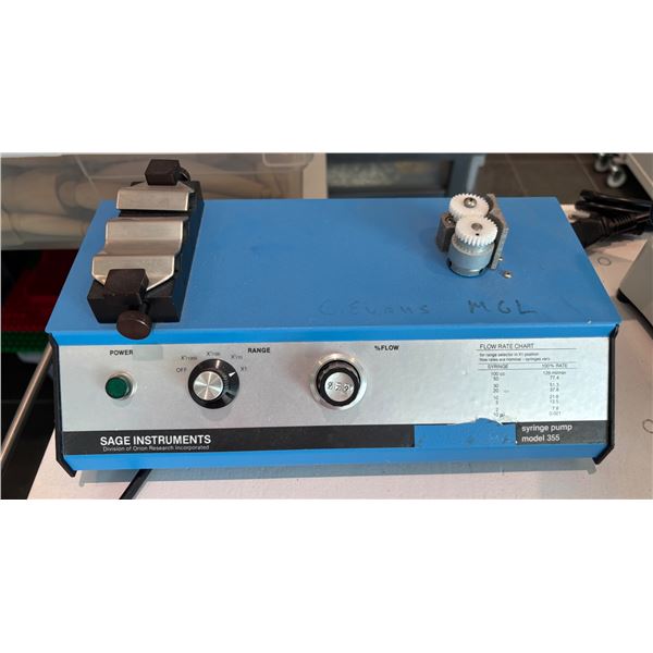 Sage Instruments Syringe Pump Model 355