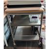Image 2 : Group of Stainless Steel Rolling Utility Cart, Three Tier