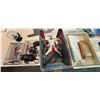 Image 1 : Group of Misc - Drone 350 DX, Toshiba Cable, Figurines, Etc.