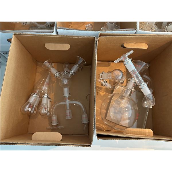 Group of Laboratory Glassware