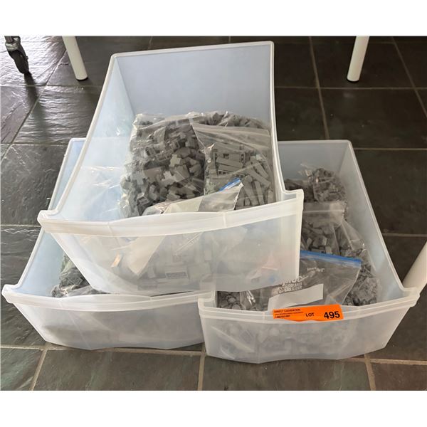 3 Drawers with Various LEGO