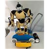Image 1 : Group of RC Robot w/Cart & Flashlights