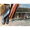 Image 5 : Large Group of Various Belts, Clothing, Shoes, Etc. (Rack Not Included)