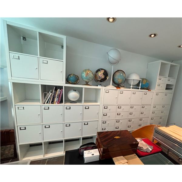 Large Storage Shelf (Approx. 12.5ft L x 88in H x 15.5in D - Bidder Responsible For Removal MUST BRIN
