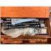 Image 2 : Group of Wood Crate w/Various Wood Components & Markers, Laptop Case, Etc.
