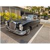 Image 1 : 1961 220SB Fintale Black Mercedes - ODO 10633 Miles - US TITLE - VIN: 1110121103912