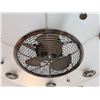 Image 2 : Round Flush-Mount Ceiling Fan with Integrated Light Fixture