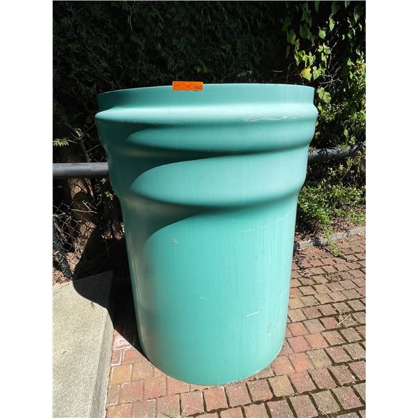 Large Teal Plastic Storage Bin