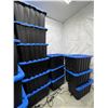 Image 4 : Large Group of Totes Black & Black w/Blue Lids Approx. 30+