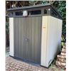 Image 1 : Outdoor Storage Shed w/ Double Doors (90in H x 80.5in W x 83 In D)