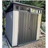Image 2 : Outdoor Storage Shed w/ Double Doors (90in H x 80.5in W x 83 In D)
