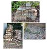 Image 1 : Group of Concrete Pavers and Blocks, Wood, Rocks, Etc.