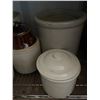 Image 3 : Group of Antique Stoneware Crocks, Jugs, Etc.