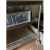 Image 2 : Stainless Steel Cart w/Wood Top