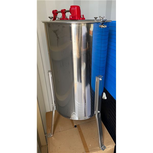 Stainless Steel Manual Honey Extractor