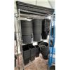 Image 1 : Shelf lot of Various Planters w/Grower light