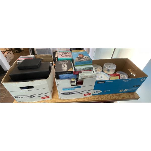 Group of Misc - CD's, Self Help, Binder, Etc.