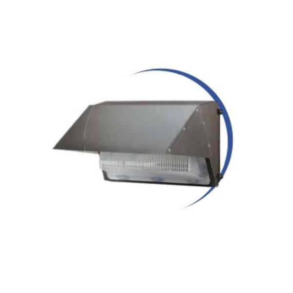 L2 - BNIB Group of 5 Boxes of 75 W Wallpack 480V