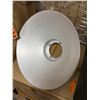 Image 2 : L2 - BNIB Box of Industrial Silver Metal High Bay / Pendant Light Reflector Shade
