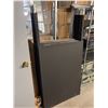 Image 1 : L2 - Group of Black Wood Panels w/Stainless Steel Legs