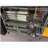 Image 2 : L2 - Large Lot of Modular Office Partition Components: Caster Wheels, Base Supports, Top Trim & Fram