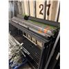 Image 1 : L2 - Group of Black Metal Frames w/Artificial Turf