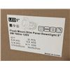 Image 2 : L2 - BNIB Group of 4 Flush Mount Slim Panel Downlight 5" 9W