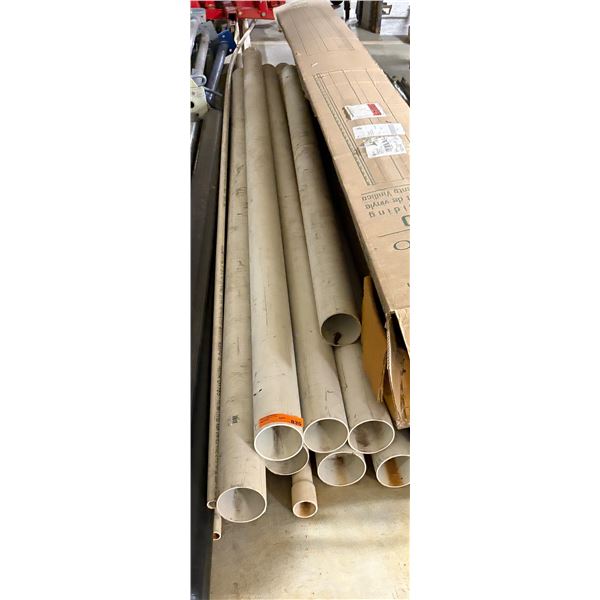 L2 - Large Group of White Plastic Tubing