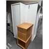 Image 2 : Group of Furniture - Storage Cabinets, Wood 3 Tier Office Side Table
