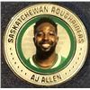 Image 1 : 2026 SASKATCHEWAN ROUGHRIDERS GREY CUP MEDALLION - A.J. ALLEN