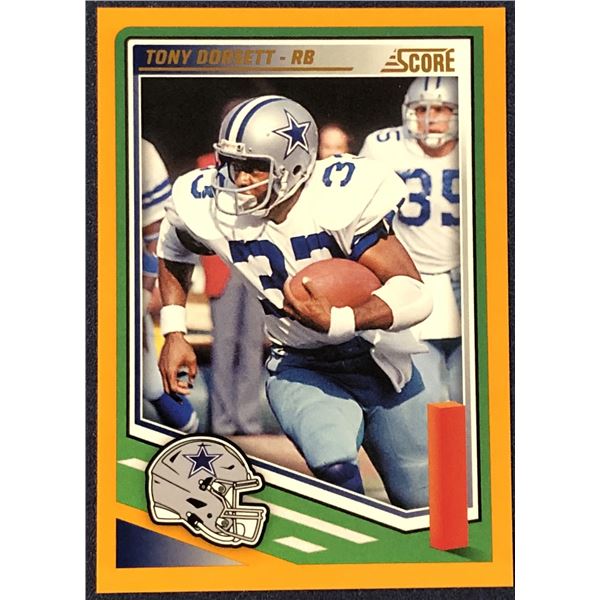 2025 SCORE NFL FOOTBALL ORANGE VARIATION TONY DORSETT (HOF)