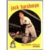 Image 1 : 1959 TOPPS GRAY BACKS JACK HARSHMAN