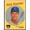 Image 1 : 1959 TOPPS GRAY BACKS MOE THACKER ROOKIE CARD
