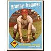 Image 1 : 1959 TOPPS WHITE BACK GRANNY HAMNER