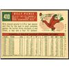 Image 2 : 1959 TOPPS WHITE BACKS BILLY PIERCE