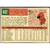 Image 2 : 1959 TOPPS WHITE BACKS SMOKY BURGESS