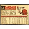 Image 2 : 1959 TOPPS WHITE BACKS WALLY MOON HIGH NUMBER