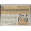 Image 2 : 1960 TOPPS GRAY BACK AL SPANGLER ROOKIE CARD