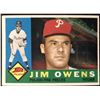 Image 1 : 1960 TOPPS GRAY BACKS JIM OWENS