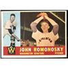 Image 1 : 1960 TOPPS JOHN ROMONOSKY