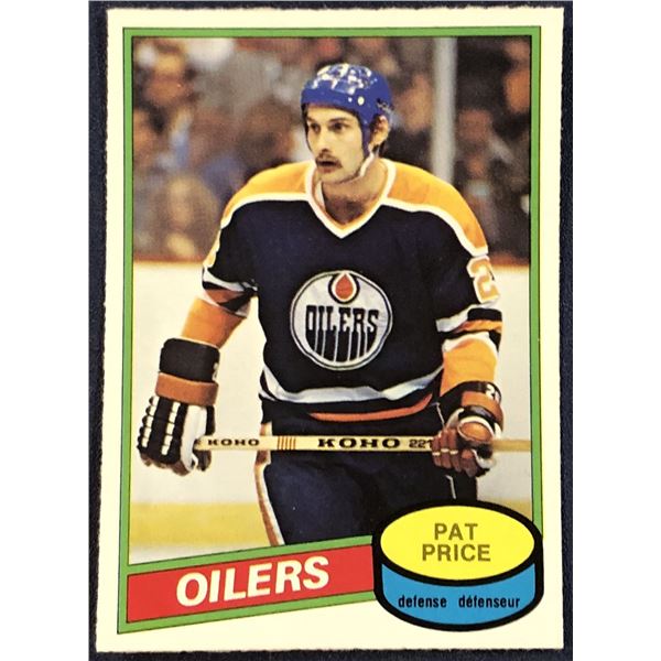 1980-81 O-PEE-CHEE HOCKEY PAT PRICE