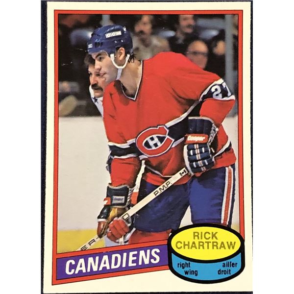 1980-81 O-PEE-CHEE HOCKEY RICK CHARTRAW