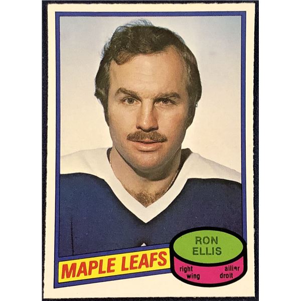1980-81 O-PEE-CHEE HOCKEY RON ELLIS (HOF)