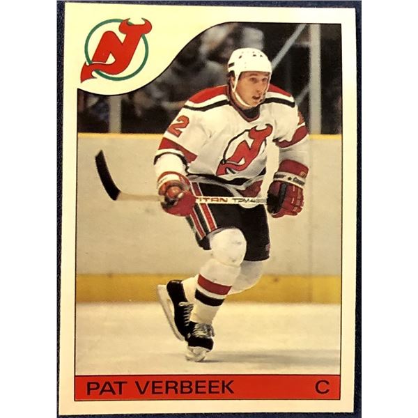 1985-86 O-PEE-CHEE PAT VERBEEK