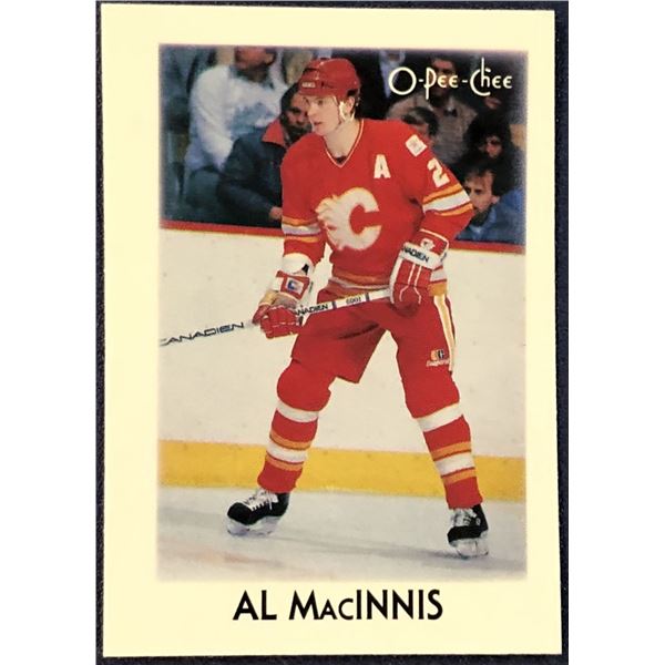 1987-88 O-PEE-CHEE NHL MINI - AL MacINNIS