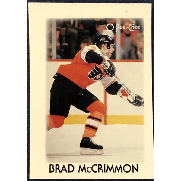 1987-88 O-PEE-CHEE NHL MINI - BRAD McCRIMMON