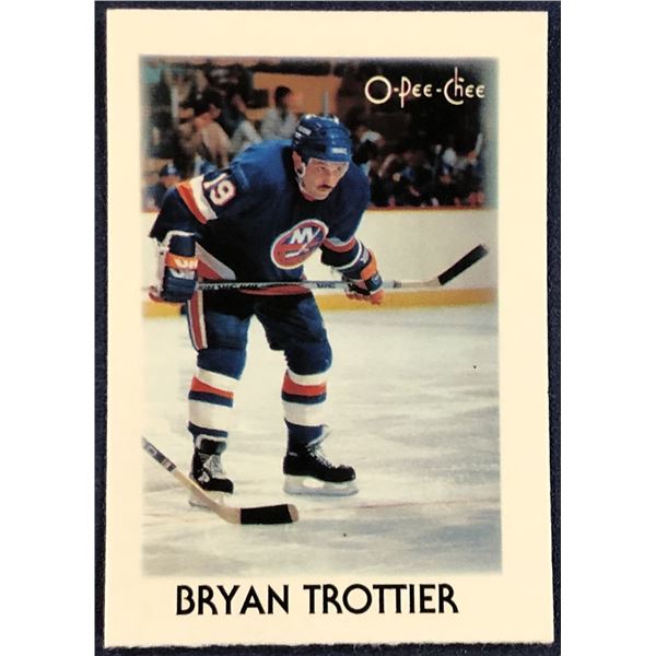 1987-88 O-PEE-CHEE NHL MINI - BRYAN TROTTIER (HOF)