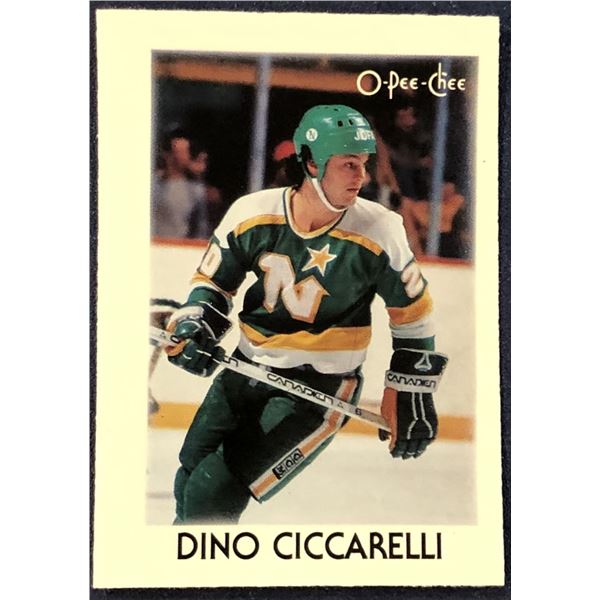 1987-88 O-PEE-CHEE NHL MINI - DINO CICCARELLI (HOF)