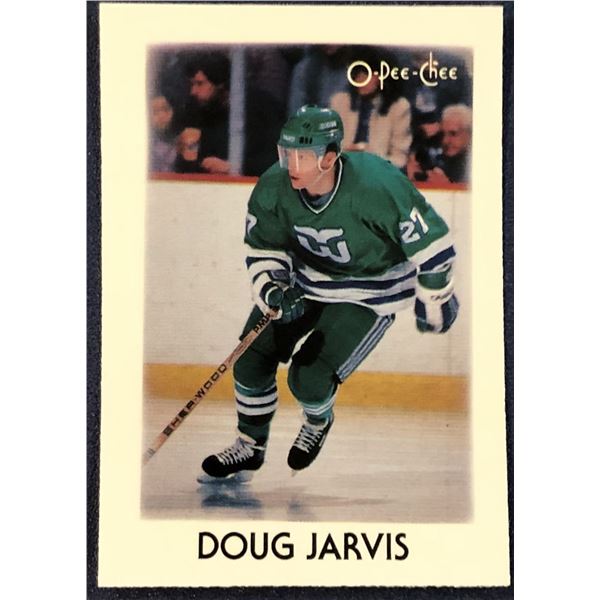 1987-88 O-PEE-CHEE NHL MINI - DOUG JARVIS